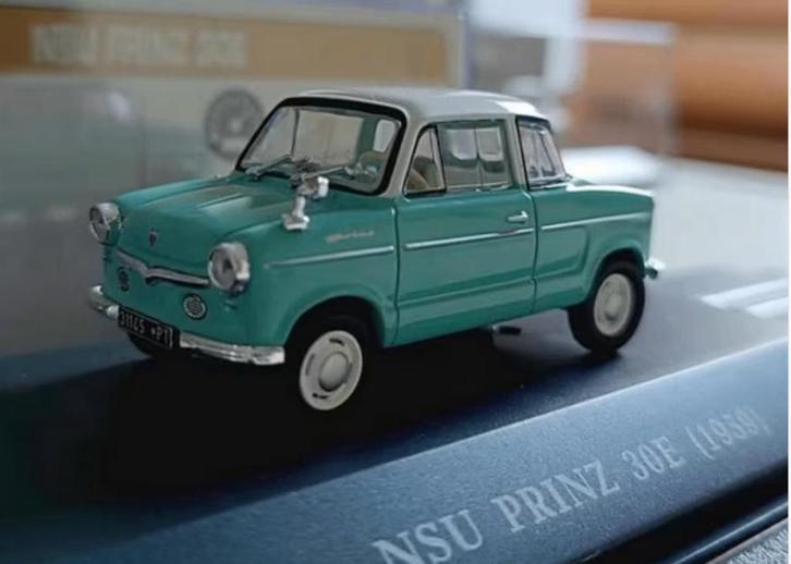 NSU Prinz 30E 1959 schaal 1/43 MICRO d'antan auto's # 64, Hobby en Vrije tijd, Modelauto's | 1:43, Nieuw, Auto, Overige merken