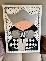 Schilderij Prins kinderkamer, Kinderen en Baby's, Ophalen of Verzenden, Gebruikt, Wanddecoratie