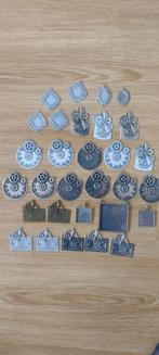 30 metalen ornamenten voor sieraden wegens beëindiging hobby, Nieuw, Overige typen, Verzenden