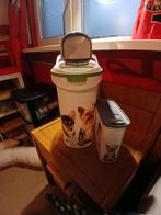 Voer containers huisdieren, Dieren en Toebehoren, Ophalen, Gebruikt