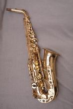Yamaha YAS-62 "Purple Logo", Muziek en Instrumenten, Blaasinstrumenten | Saxofoons, Ophalen of Verzenden, Gebruikt, Alt, Met koffer