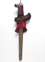 Fluwelen Keris hanger BQ4 Kris Blawong Kris Indonesie houder, Ophalen of Verzenden