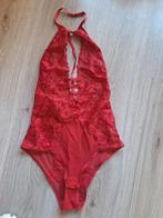 Hunkemoller rode boddy, Kleding | Dames, Ondergoed en Lingerie, Hunkemöller, Ophalen of Verzenden, Rood, Body of Korset