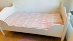 massief houten bed, Ophalen, Gebruikt, 90 cm, Eenpersoons