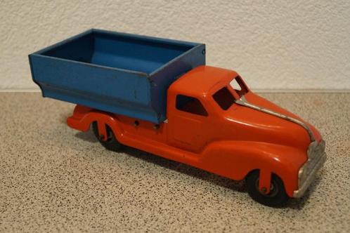 Antiek speelgoed  Gescha kipper, stabiele plaatwerk 1940-'49, Antiek en Kunst, Antiek | Speelgoed, Verzenden