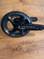 Dura Ace crankset + powermeter, Fietsen en Brommers, Fietsonderdelen, Racefiets, Gebruikt, Crankstel of Pedalen, Shimano