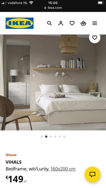 Ikea Vihals bed beschikbaar voor biedingen