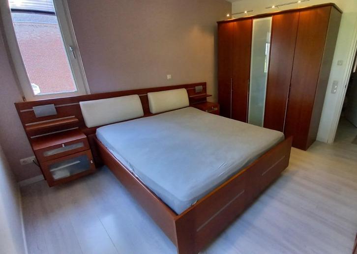 Complete slaapkamer kersen, Huis en Inrichting, Slaapkamer | Complete slaapkamers, Zo goed als nieuw, Tweepersoons, Ophalen
