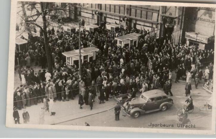 Utrecht Jaarbeurs op Vredenburg, Verzamelen, Ansichtkaarten | Nederland, Ongelopen, Utrecht, 1940 tot 1960, Verzenden
