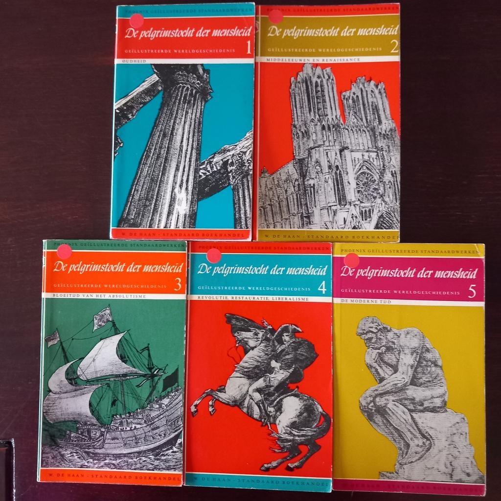 De pelgrimstocht der mensheid 5 delen, Ophalen of Verzenden, Gelezen, Europa