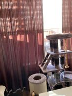 Gordijnen, Huis en Inrichting, Ophalen, Bruin, 200 cm of meer, Zo goed als nieuw