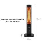 Kumtel Infrarood Verwarmer 1200W – Met Afstandsbediening, Elektrisch, Mevsim Store, Vloer, Nieuw