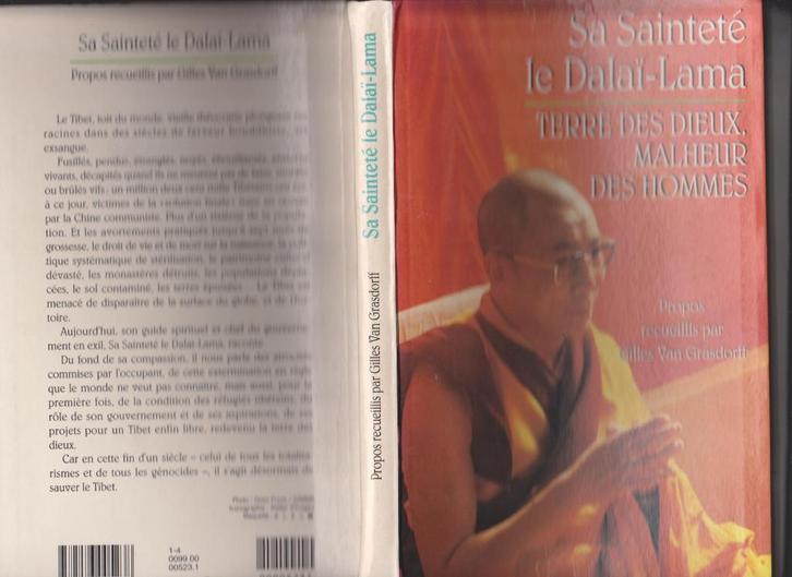 Terre des Dieux, Malheur des Hommes - Dalaï-Lama, Boeken, Taal | Frans, Zo goed als nieuw, Non-fictie, Ophalen of Verzenden