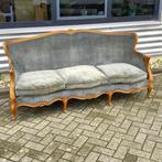 Antiek Victoriaans barok bankje trouwbankje Queen Anne hout, Huis en Inrichting, Banken | Sofa's en Chaises Longues, Ophalen, Hout