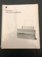 Handleiding Macintosh StyleWriter, Ophalen of Verzenden
