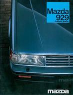 Folder Mazda 929 4-deurs sedan 1984, Ophalen of Verzenden, Gelezen, Mazda