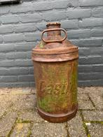 Vintage groot oud Castrol Oliekan, Ophalen