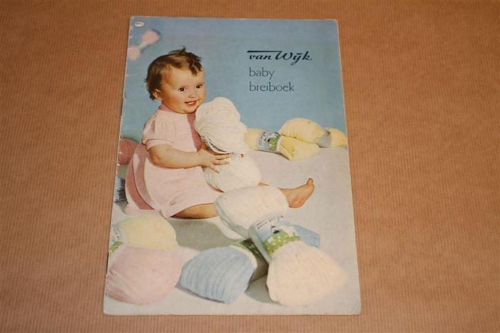 Van Wijk - Baby Breiboek - Circa 1950, Boeken, Hobby en Vrije tijd, Gelezen, Borduren en Naaien, Ophalen of Verzenden