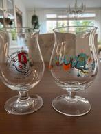 2 Duvel bierglazen, Verzamelen, Ophalen of Verzenden, Zo goed als nieuw, Glas of Glazen, Duvel