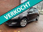 Volkswagen Polo 1.2 Life uitvoering! Highline!, Auto's, Volkswagen, Voorwielaandrijving, Gebruikt, Zwart, 1198 cc