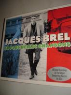 Jacques Brel- 60 Chansons- BOX- 3-CD- (NIEUW), Verzenden, 2000 tot heden, Boxset