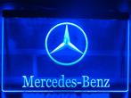 Led Lichtbord MERCEDES 3d neon look, Verzamelen, Ophalen of Verzenden, Nieuw, Lichtbak of (neon) lamp