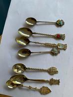 Vintage Theelepeltjes Set - Europese Steden, Ophalen of Verzenden