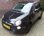 Fiat 500 0.9 Twinair C 2014 Zwart(Airconditioning/Navigatie), Auto's, Fiat, Origineel Nederlands, Te koop, 60 pk, Benzine