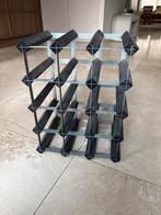 Wijnrek voor 16 flessen, Ophalen, 15 tot 25 flessen, Zo goed als nieuw, Metaal