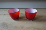 Waxinehouders rood, Overige materialen, Nieuw, Ophalen of Verzenden, Minder dan 25 cm