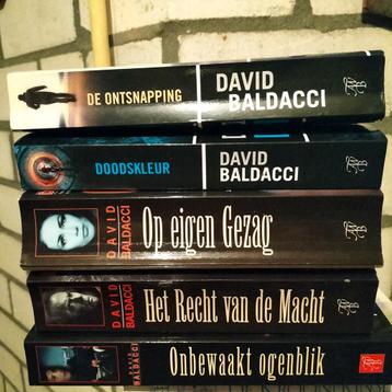 5 Boeken Thrillers David  Baldacci beschikbaar voor biedingen