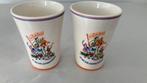 2 herinneringsbekers 10 jaar bevrijding ‘45-‘55, Ophalen of Verzenden