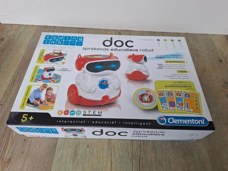 Clementoni Doc Educatieve robot, Kinderen en Baby's, Speelgoed | Overig, Zo goed als nieuw, Jongen of Meisje, Ophalen of Verzenden