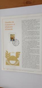 5242 kamer voor handel en nijverheid van oostende 1978 fdc ., Postzegels en Munten, Verzenden