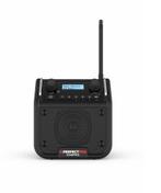 PERFECTPRO BOUWRADIO DABPRO ZWART DAB+ FM BLUETOOTH OPLAADBA, Ophalen, Nieuw, Bouwradio