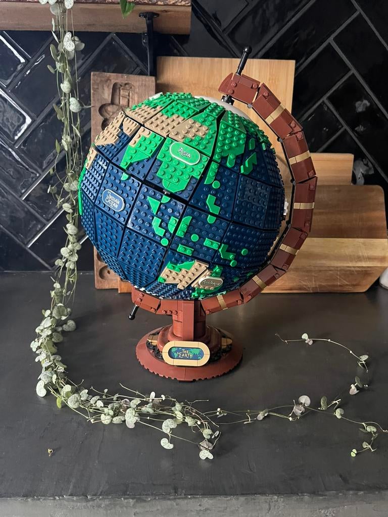 Lego Ideas Wereldbol 21332- Compleet, Kinderen en Baby's, Speelgoed | Duplo en Lego, Zo goed als nieuw, Lego, Complete set, Ophalen