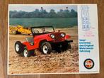 Jeep Universal brochure 1969, Boeken, Verzenden, Zo goed als nieuw, Overige merken