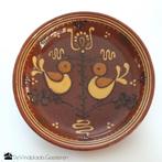 Folkloristisch handbeschilderd wandbord, Antiek en Kunst, Ophalen of Verzenden