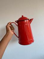 Retro vintage koffiepot koffiekan emaille, Ophalen of Verzenden