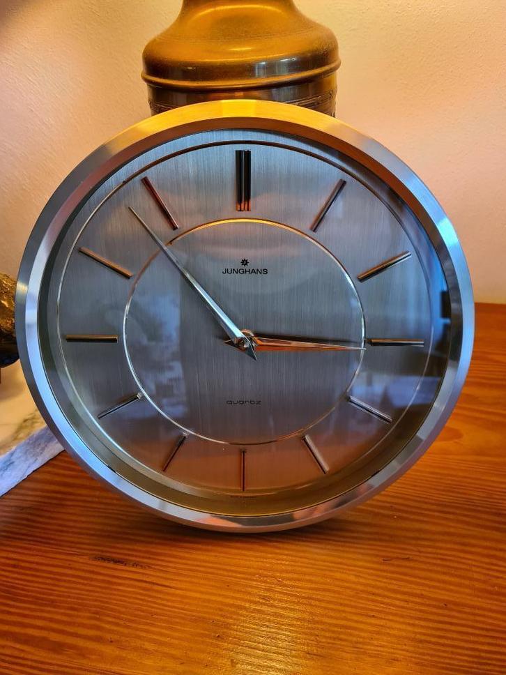 Wandklok Junghans Uniek en zeldzaam, Antiek en Kunst, Antiek | Klokken, Ophalen of Verzenden