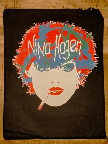 Nina Hagen punk pop vintage artiest kleding backpatch RARE  beschikbaar voor biedingen