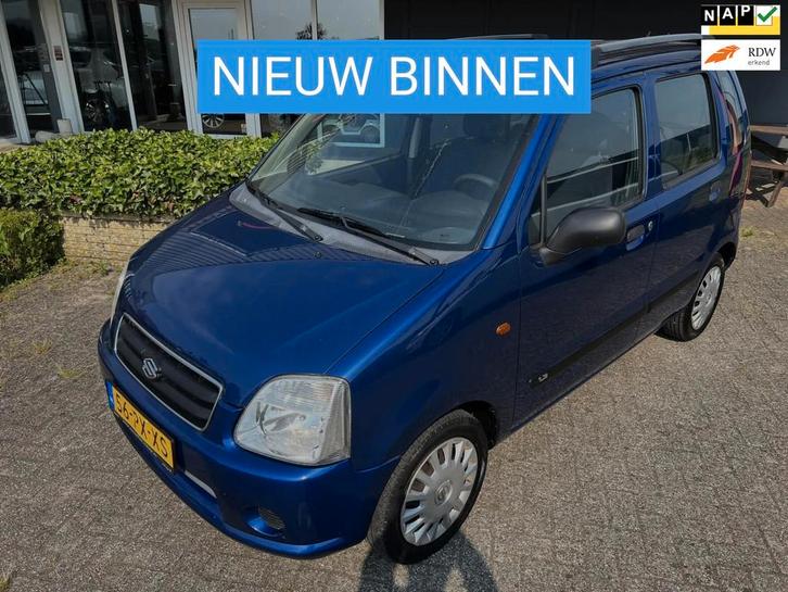 Suzuki Wagon R+ 1.3 GLX STRB/ELEK R/DAKRAIL APK+NAP, Auto's, Suzuki, Particulier, Te koop, Wagon R+, ABS, Airbags, Centrale vergrendeling