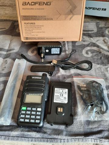 Baofeng UV-13 Pro V2, 10W. Portofoon Walkie Talkie + extra's