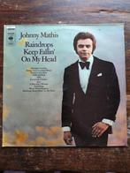 LP Johnny Mathis - Raindrops keep fallin' on my head, Ophalen of Verzenden, 1960 tot 1980, Gebruikt