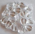 Doorzichtige aparte vorm glas kralen 12x15 mm, Hobby en Vrije tijd, Kralen en Sieraden maken, Verzenden, Nieuw, Kraal