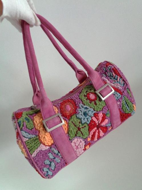 Duurzame mode shopper van wol en leer, Zippa, Nieuw, Sieraden, Tassen en Uiterlijk, Tassen | Damestassen, Nieuw, Handtas, Roze