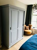Landelijke kledingkast - 110x66x208 cm - schuifdeuren, Huis en Inrichting, Ophalen, Gebruikt, 100 tot 150 cm, 200 cm of meer