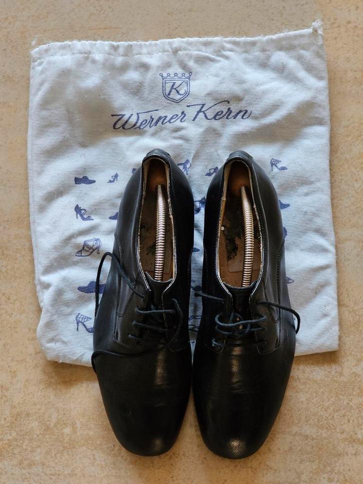 Werner Kern Dansschoenen Heren Maat 7.5, Kleding | Heren, Schoenen, Gedragen, Veterschoenen, Zwart, Ophalen of Verzenden