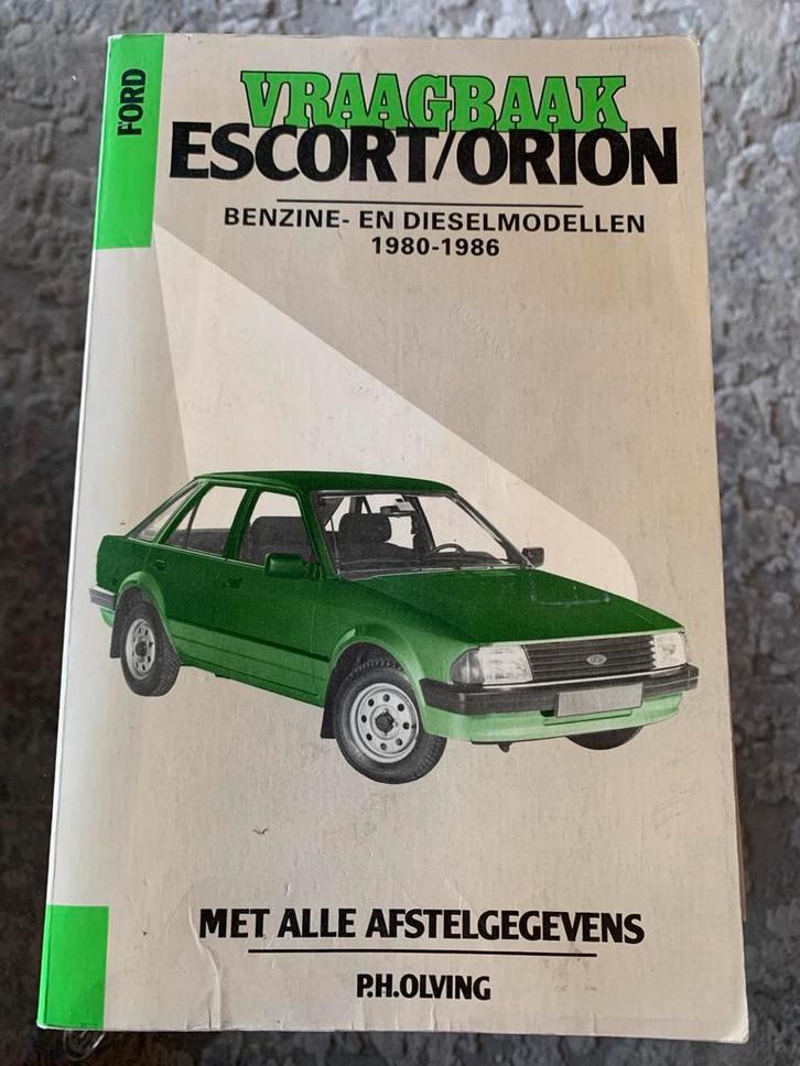 Vraagbaak Ford Escort/Orion, Boeken, Overige Boeken, Zo goed als nieuw, Ophalen of Verzenden