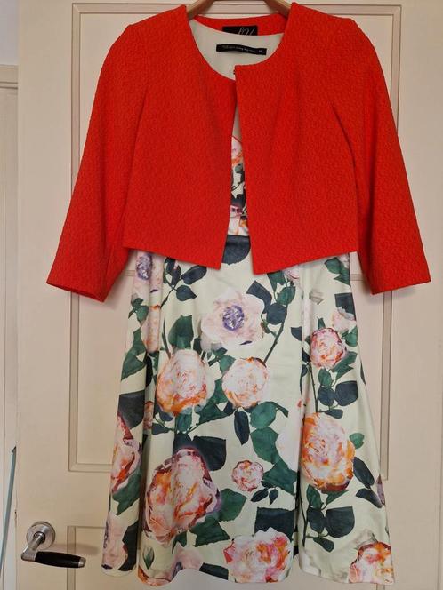Steps Jurk met Jasje - Maat 36 - Feestelijk, Kleding | Dames, Jurken, Nieuw, Maat 36 (S), Overige kleuren, Onder de knie, Ophalen of Verzenden